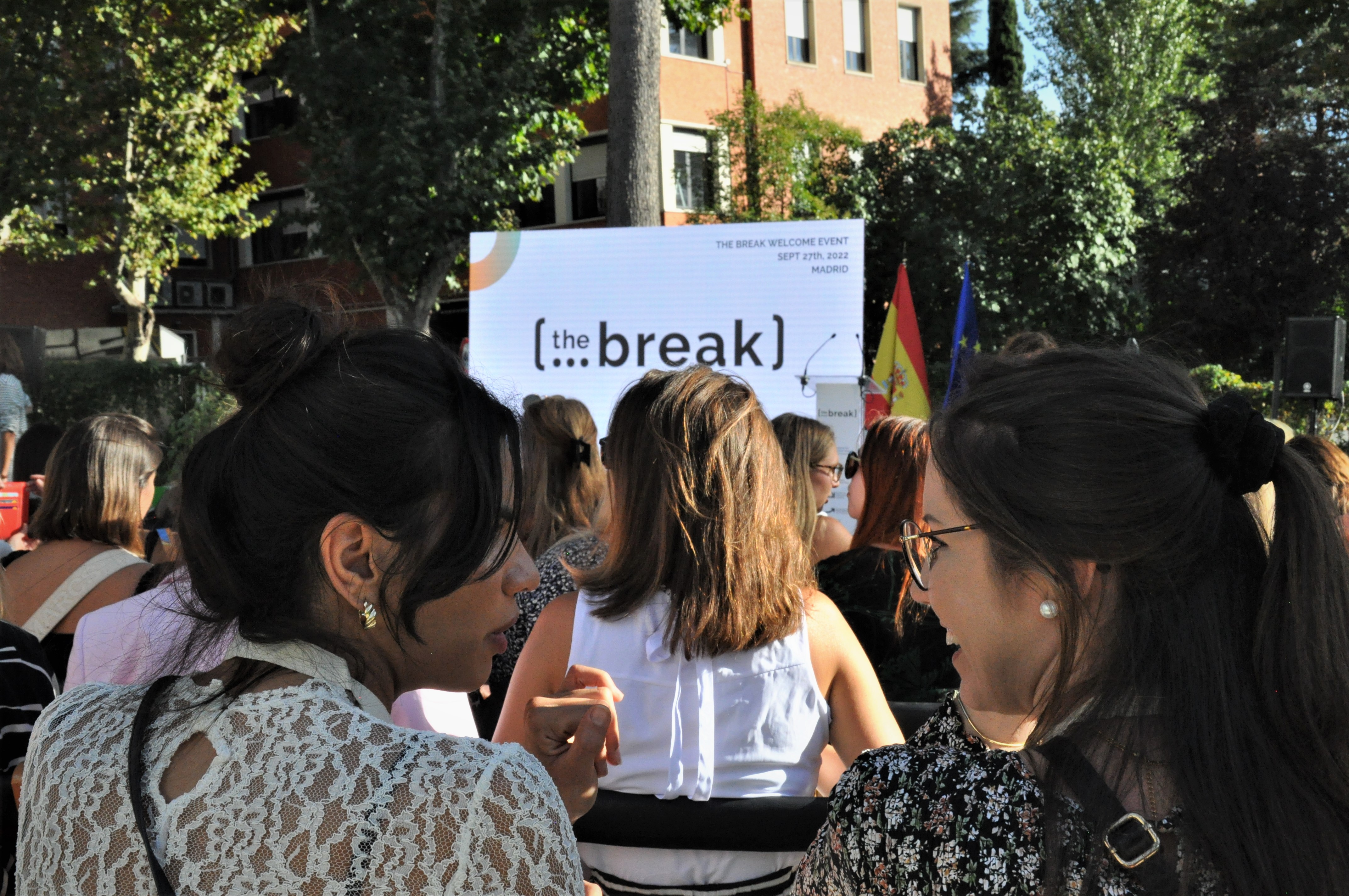Mujeres emprendedoras seleccionadas por 'The Break' en el acto de bienvenida celebrado en Madrid _ ACENE (Presidencia del Gobierno de España)